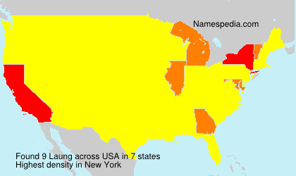 Surname Laung in USA Surname Laung in USA