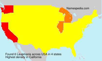 Surname Laupmanis in USA Surname Laupmanis in USA