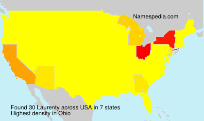Surname Laurenty in USA Surname Laurenty in USA