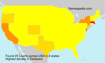 Surname Laurits in USA Surname Laurits in USA