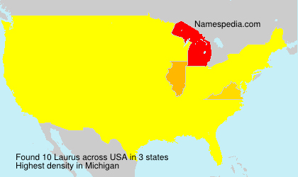 Surname Laurus in USA Surname Laurus in USA