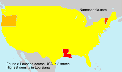 Surname Lauscha in USA Surname Lauscha in USA