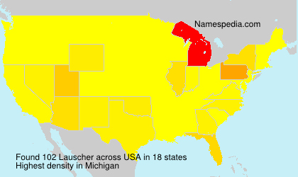 Surname Lauscher in USA Surname Lauscher in USA