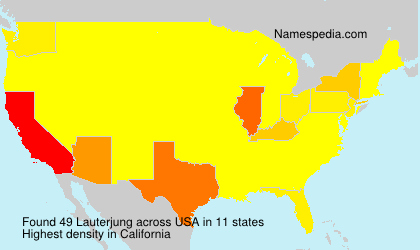 Surname Lauterjung in USA Surname Lauterjung in USA