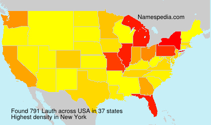 Surname Lauth in USA Surname Lauth in USA