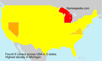 Surname Lavacs in USA Surname Lavacs in USA