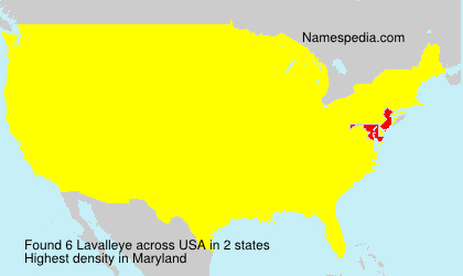 Surname Lavalleye in USA Surname Lavalleye in USA