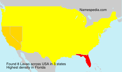 Surname Lavao in USA Surname Lavao in USA