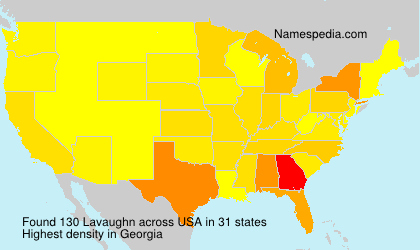 Surname Lavaughn in USA Surname Lavaughn in USA