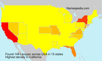 Surname Lavayen in USA Surname Lavayen in USA
