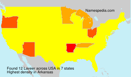 Surname Laveer in USA Surname Laveer in USA
