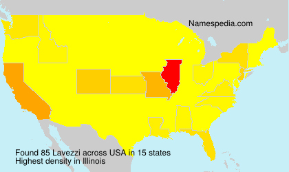Surname Lavezzi in USA Surname Lavezzi in USA
