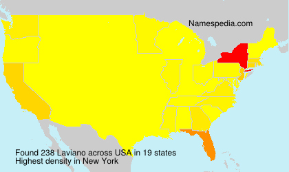 Surname Laviano in USA Surname Laviano in USA