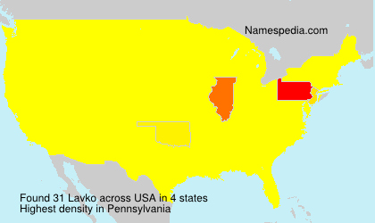 Surname Lavko in USA Surname Lavko in USA
