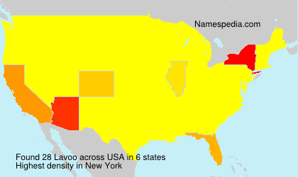 Surname Lavoo in USA Surname Lavoo in USA