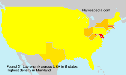 Surname Lavrenchik in USA Surname Lavrenchik in USA