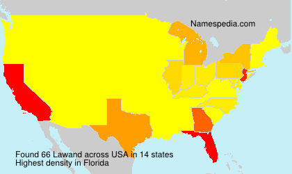 Surname Lawand in USA Surname Lawand in USA
