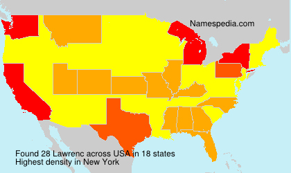 Surname Lawrenc in USA Surname Lawrenc in USA