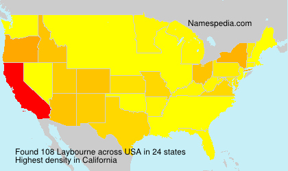 Surname Laybourne in USA Surname Laybourne in USA