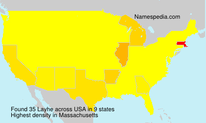 Surname Layhe in USA Surname Layhe in USA