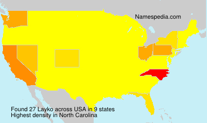 Surname Layko in USA Surname Layko in USA
