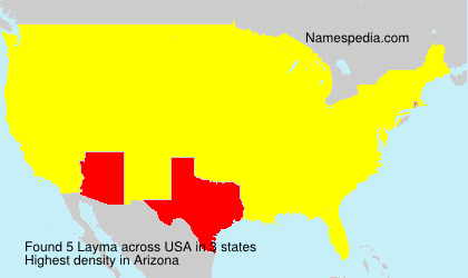 Surname Layma in USA Surname Layma in USA