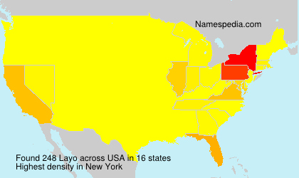 Surname Layo in USA Surname Layo in USA