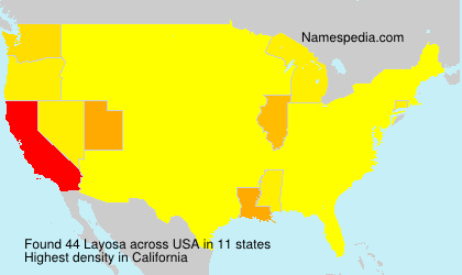 Surname Layosa in USA Surname Layosa in USA