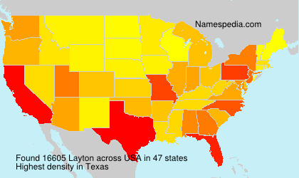 Surname Layton in USA Surname Layton in USA