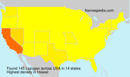 Surname Layugan in USA