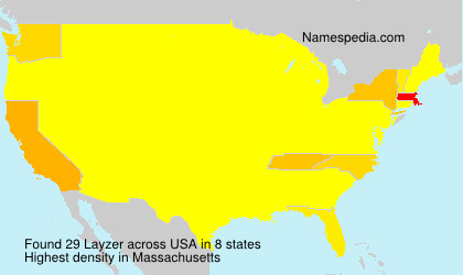 Surname Layzer in USA Surname Layzer in USA