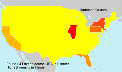 Surname Lazaric in USA Surname Lazaric in USA
