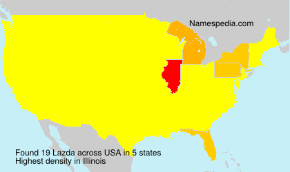 Surname Lazda in USA Surname Lazda in USA