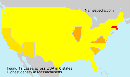 Surname Lazea in USA Surname Lazea in USA