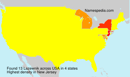 Surname Lazewnik in USA Surname Lazewnik in USA