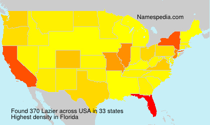 Surname Lazier in USA Surname Lazier in USA