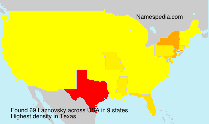 Surname Laznovsky in USA Surname Laznovsky in USA