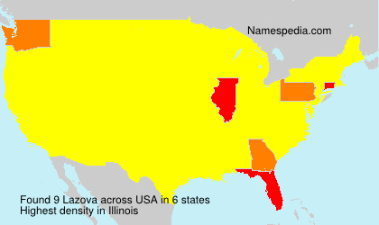 Surname Lazova in USA Surname Lazova in USA