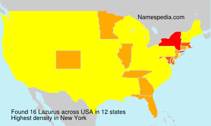 Surname Lazurus in USA Surname Lazurus in USA