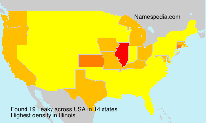 Surname Leaky in USA Surname Leaky in USA