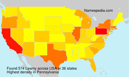 Surname Leamy in USA Surname Leamy in USA