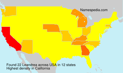 Surname Leandrea in USA Surname Leandrea in USA