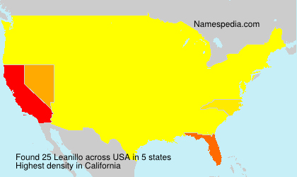 Surname Leanillo in USA Surname Leanillo in USA