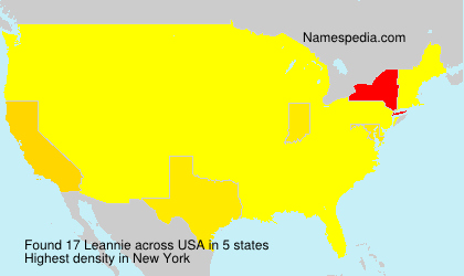 Surname Leannie in USA Surname Leannie in USA