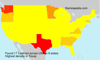 Surname Leathart in USA Surname Leathart in USA