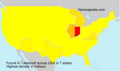 Surname Lebamoff in USA Surname Lebamoff in USA
