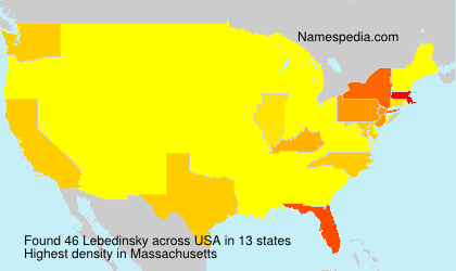 Surname Lebedinsky in USA Surname Lebedinsky in USA