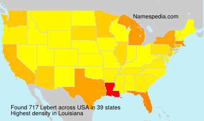 Surname Lebert in USA Surname Lebert in USA