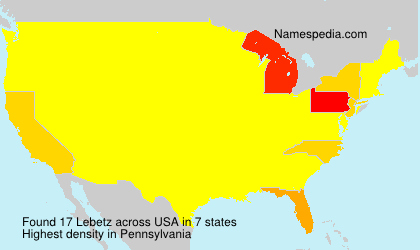 Surname Lebetz in USA Surname Lebetz in USA