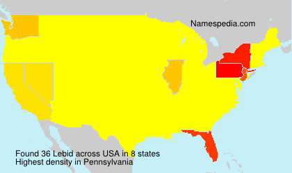 Surname Lebid in USA Surname Lebid in USA